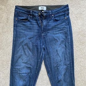 Paige Denim Jeans -  The Hoxton Ankle - Size 29 - Medium Wash Blue